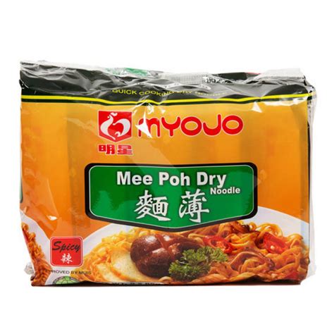 Myojo Mee Poh Dry Instant Noodles Case