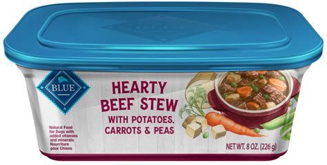 Blue Buffalo Hearty Beef Stew With Potatoes Carrots And Peas Dog Food