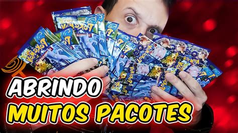 Abri Muitos Pacotes Completando A Cole O Pokemon Go Youtube