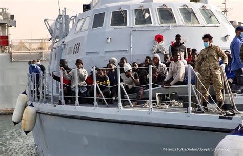 Numbers Of Migrants Intercepted By Libyan Coast Guard Almost Tripled