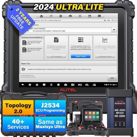 Autel Maxisys Elite Ii Scanner Valise Diagnostic Auto