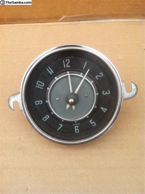 TheSamba VW Classifieds Karmann Ghia OEM VDO Kienzle Clock 6v