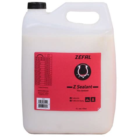 PREVENTIF ANTI CREVAISON ZEFAL Z SEALANT TUBELESS TUBETYPE 5L POUR