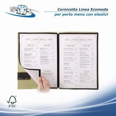 Linea Ecomoda Cornicetta Per Porta Menu