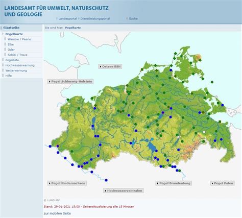 Themenkarte Details Geoportal Mecklenburg Vorpommern