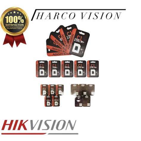 Jual Memory Micro Sd Hikvision Class Microsd Gb Gb Gb Gb