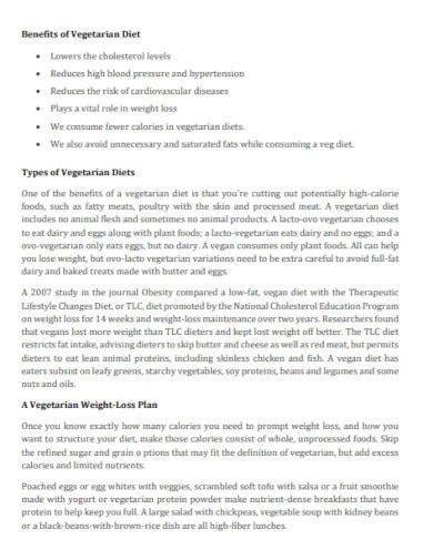 18 Diet Plan Templates Sample Example Format Download Free And Premium Templates