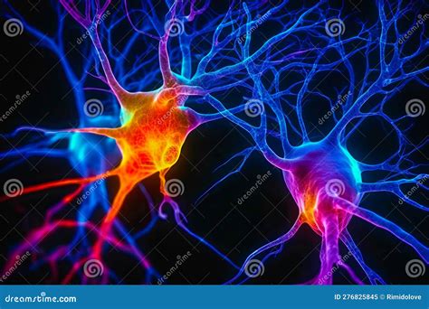 An Image Of Neurons Involved In Emotion Regulation And Anxiety, Such As Those In The Anterior ...