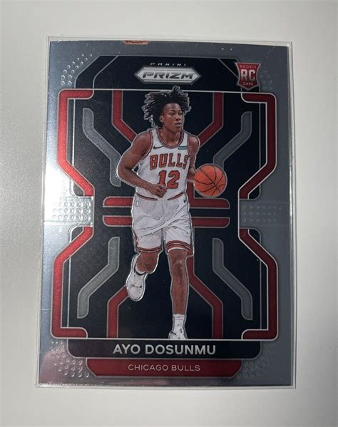 2021 22 Panini Prizm Silver Prizm Ayo Dosunmu RC 271 EBay