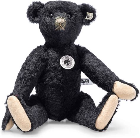 Steiff Teddyb R Replica Cm Mohair Schwarz Kaufen Papiton De