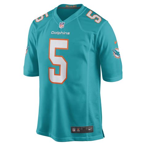 Jalen Ramsey Miami Dolphins Nike Team Color Game Jersey – Aqua ...