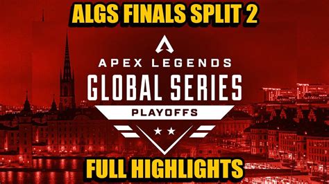 Algs Finals Best Moments Apex Legends Global Series Split