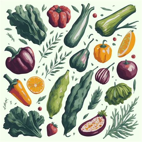 Premium Vector | Hand drawn food Illustration 