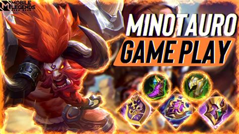 GAMEPLAY DE MINOTAURO MVP MOBILE LEGENDS Feat LIA ツ YouTube