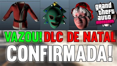 VAZOU DLC DE NATAL CONFIRMADA MÁSCARAS ARMAS E TUDO MAIS GTA