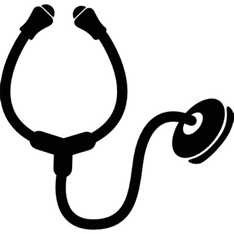 Stethoscope Silhouette at GetDrawings | Free download