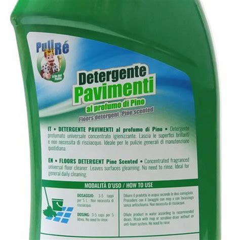 Puli Re Detergente Liquido Per Pavimenti 1000ml Profumo Di Pino