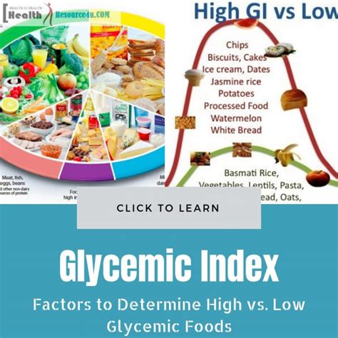 Glycemic Index : Factors To Determine High Vs. Low Glycemic Foods