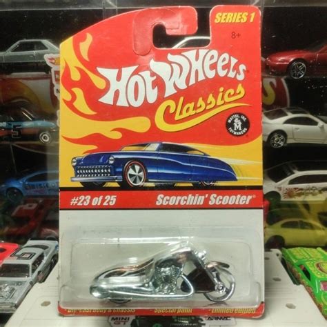 Hot Wheels Classics Scorchin Scooter Of Shopee Malaysia
