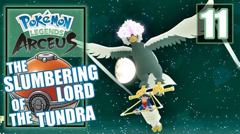 Pokemon Legends Arceus The Slumbering Lord Of The Tundra Mission 12