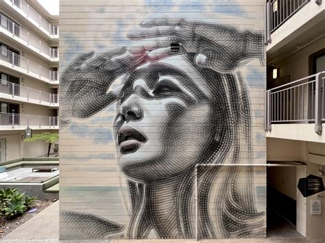 Mural by El Mac on campus at UCSD : r/sandiego