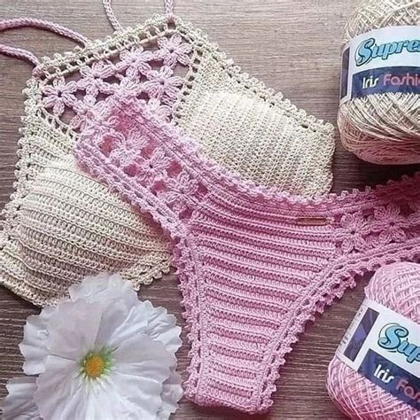 Crochet bikini crochet traje de baño bikinis crochet beachwear etsy