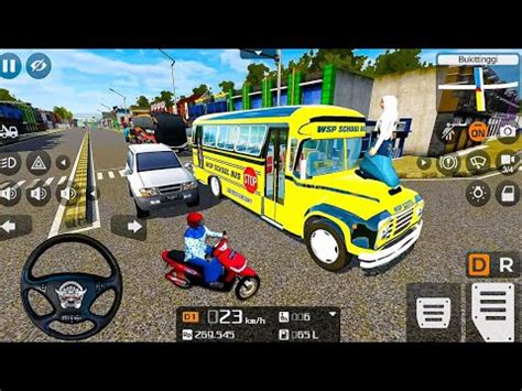 Bussid Mod WSP School Bus Driving Bus Simulator Indonesia Bus