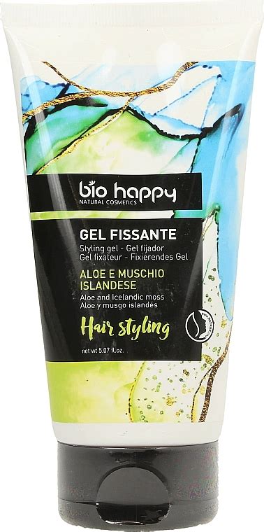 Bio Happy Hair Styling Gel Gel coiffant à l extrait d aloe vera bio