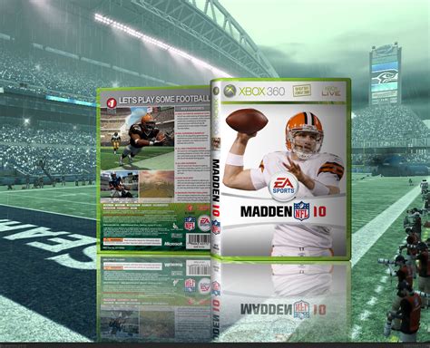 Madden NFL 10 Xbox 360 Box Art Cover by stevencho