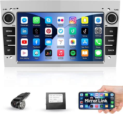 Hikity Android Autoradio Mit Navi F R Opel Corsa Astra Vivaro Meriva