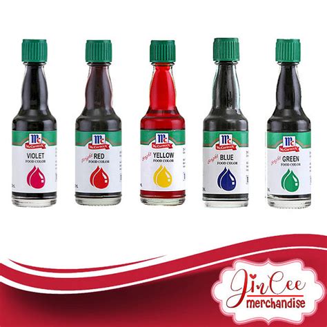 Mccormick Food Liquid Coloring Food Color Lazada PH