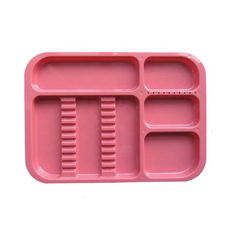 Dental Plastic Disposable Separating Tray Dental Instrument Tray