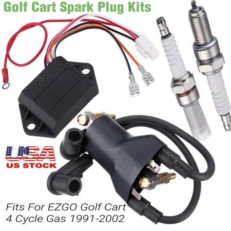 Ignition Coil Cdi Ignitor Ac For Ezgo Golf Cart Cycle Gas Models