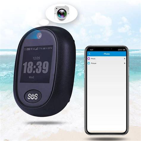 Купить GPS трекер брелок 4G для детей и пожилых людей, с камерой ...