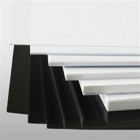 300x200mm With 1mm 2mm 3mm 5mm 7mm 9mm Thickness Pvc Foam Board Plastic Flat Sheet Board Model