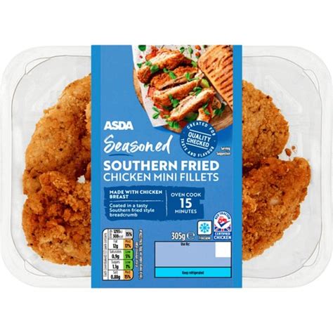 Asda Southern Fried Chicken Breast Mini Fillets G Compare