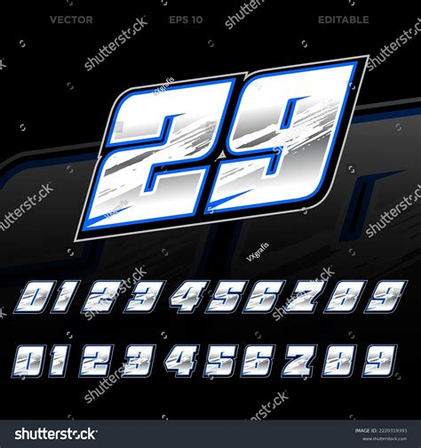 14,398 Race Number Font Images, Stock Photos & Vectors | Shutterstock