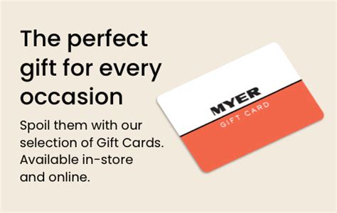 Gift Cards - Myer