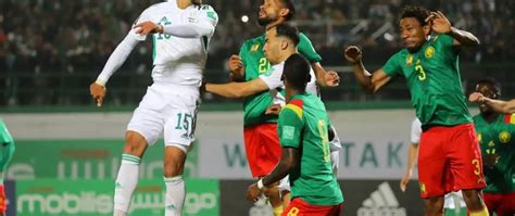 D Cision De La Fifa Sur Le Match Alg Rie Cameroun