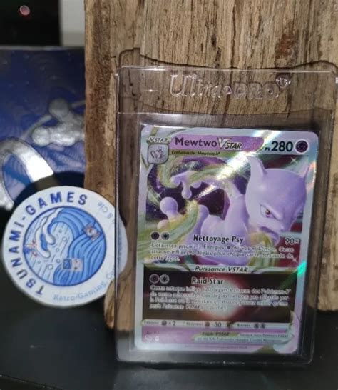 CARTE POKÉMON EB10 5 Pokémon GO MEWTWO Vstar 031 078 sleeve