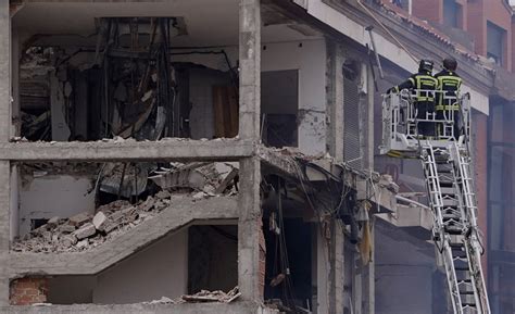 La Fuerte Explosión Que Destrozó Un Edificio En El Centro De Madrid En Enero 2021 En Imágenes