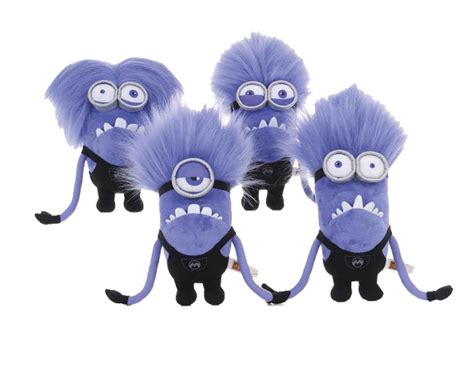 Minions Plush Cm Purple Minion Pack Of Shopforgeek