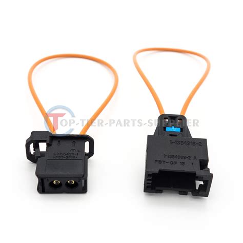 2 Pairs Most Fiber Optic Loop Bypass Male And Female Kit Adapter For Mercedes Bmw Ebay