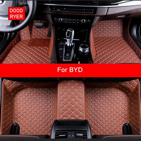 Doodryer Custom Car Floor Mats For Byd Song Qin Tang Yuan Han F F F