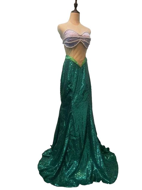 The Little Mermaid Ariel Princess Dress Cosplay Costumesariel Dress