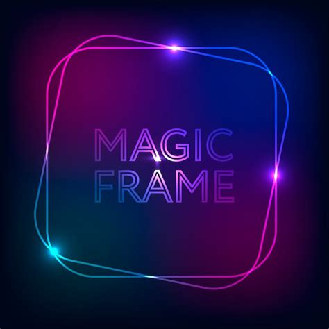 Premium Vector Magic Frame