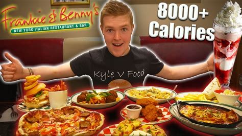 The Ultimate Frankie Benny S Cheat Meal Challenge 8000 Calories