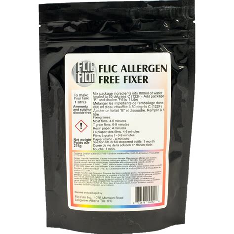 Flic Film Allergen Free Professional Fixer – Liaison of Independent