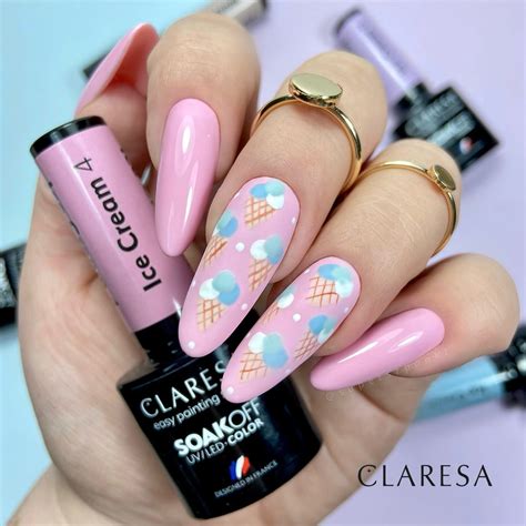 Гел лак 4 Ice Cream Claresa Manicure Zone