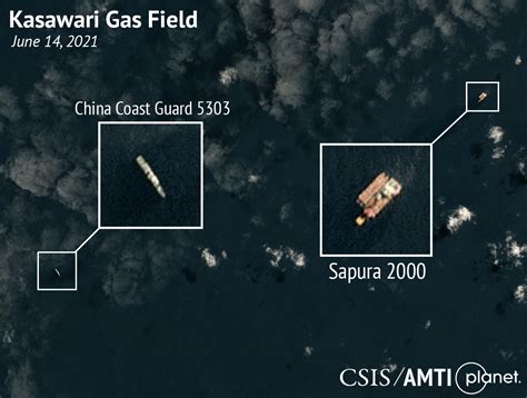 Kasawari Gas Field June 14 Asia Maritime Transparency Initiative